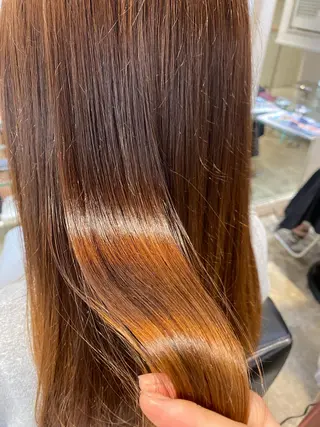 ロング HOLIDAYS CARE&SPA所属・キクチ ホナミのヘアスタイル