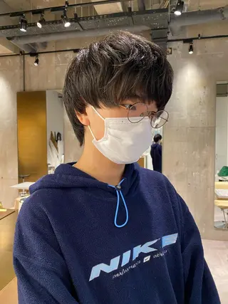 メンズ すぎもと さき⚡️ 朝ラク・*パーマのヘアスタイル