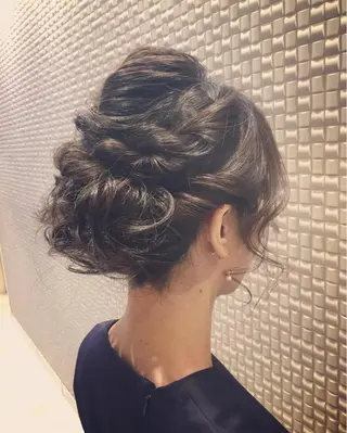 ミディアム カラー ヘアアレンジ ✨ハイクオリティ✨ 山本香也のヘアスタイル