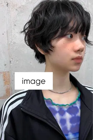 ショート えしま けんたのヘアスタイル