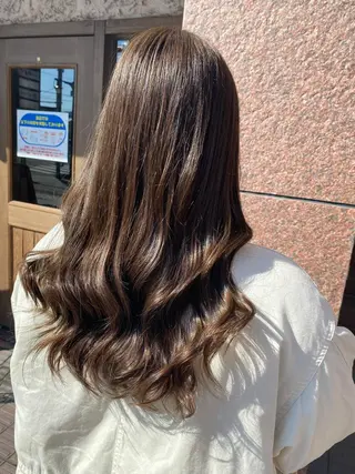 ロング ♡🎀垢抜け透明感 カラーaomi🐇♡のヘアスタイル