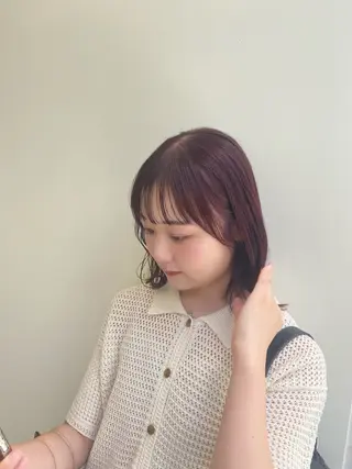 ミディアム カラー HETTU仙台🎀 サオリのヘアスタイル