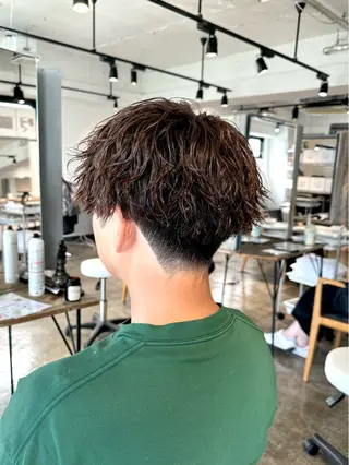 パーマ メンズ 骨格補正施術/メンズ 専門美容師/YUYAのヘアスタイル