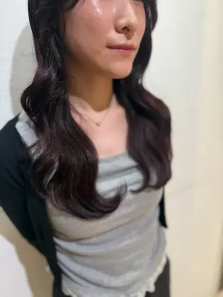 ロング カラー ブリーチ/髪質改善 店長　板垣智大のヘアスタイル