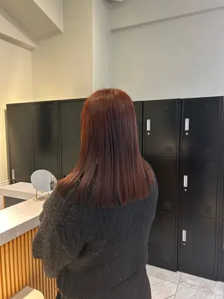 ミディアム カラー Lidee kanonのヘアスタイル