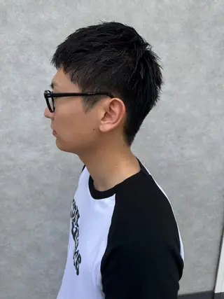 メンズ 米元 春奈のヘアスタイル
