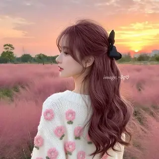 カラー 🎀モデル募集 ‎🎀せしる‎🤍のヘアスタイル