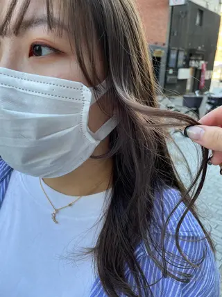 ミディアム be.perch所属・山口 朔弥のヘアスタイル