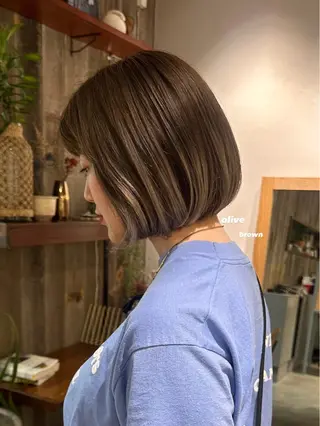 ショート カラー 暖色カラー/レイヤー 🌙 オノユリカのヘアスタイル