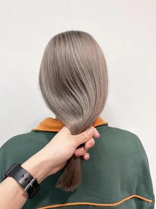 セミロング カラー Stir Maison 大宮所属・ryuma/ボブ /透明感カラーのヘアスタイル