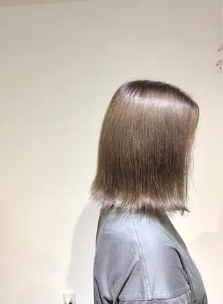 ミディアム カラー ...a所属・... aのヘアスタイル