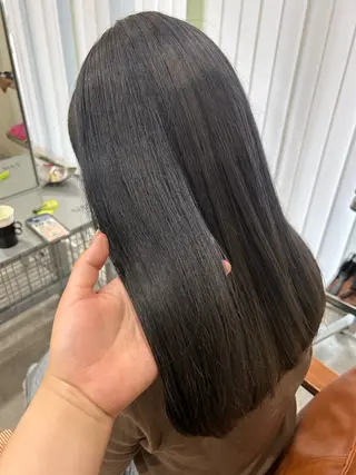 ロング ボブ/透明感カラー 🧸YUI❤️のヘアスタイル