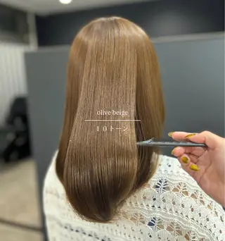 ミディアム カラー LIAN Hair&Beauty所属・小林 円香のヘアスタイル