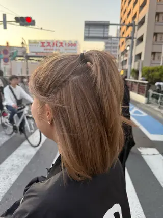 ミディアム Cadre新小岩🫧 栗原葵のヘアスタイル