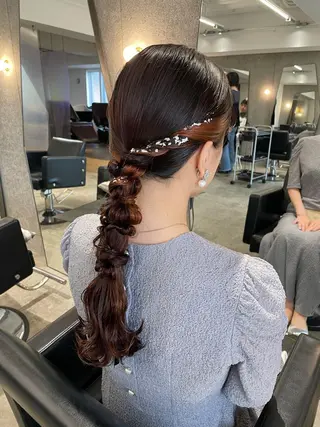 ヘアアレンジ STUD hairsalon所属・STUD YUKIのヘアスタイル