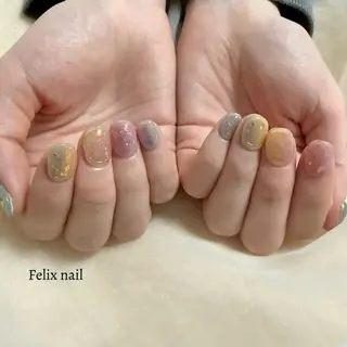 ネイル フェリックスネイル 大人綺麗/トレンドのネイルデザイン