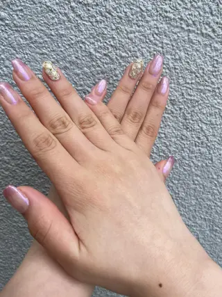 ネイル akari✨ 韓国風、メンズネイルのネイルデザイン