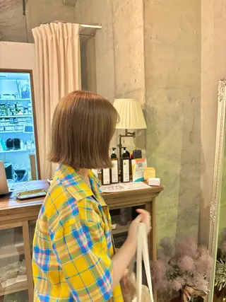 カラー 赤坂 柚和のヘアスタイル