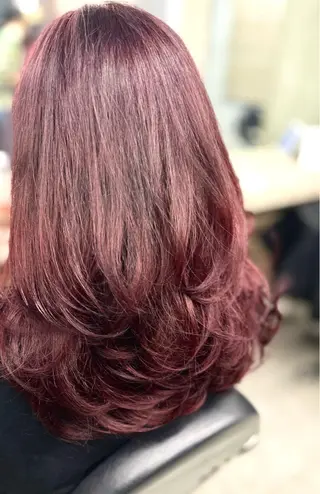 ロング カラー 🐈‍⬛多系統🕶 tsubura🖤のヘアスタイル