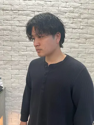 ショート パーマ メンズ piilo所属・末吉 眞義のヘアスタイル