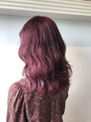 ミディアム カラー 💐パーソナルカラー /市橋加菜💐のヘアスタイル