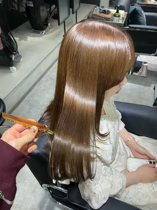 ロング 🦉静かに過ごしたい 方、個室席🦉タナカのヘアスタイル