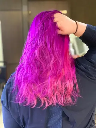 ロング ReHyd BEAUTÉ salon&store 心斎橋店所属・❤️MASAKO❤️ 🌸🩷エクステ🩷のヘアスタイル