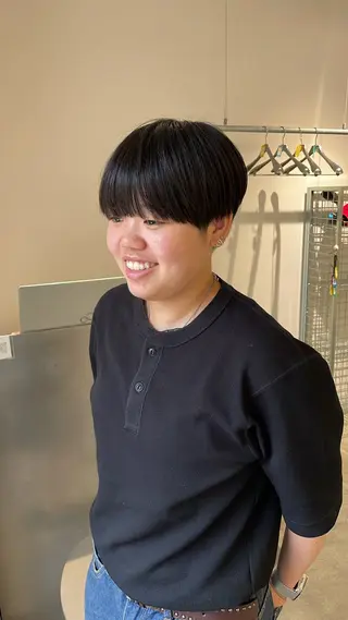 ショート 本間 かえでのヘアスタイル