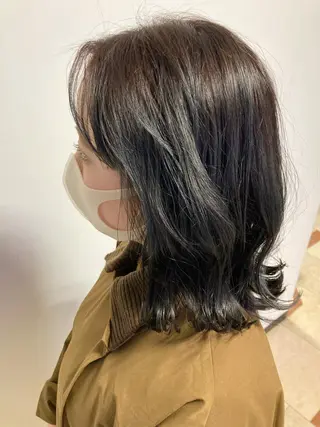 ミディアム カラー メンズヘア/透明感 カラー/ayatoのヘアスタイル