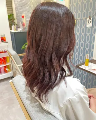 セミロング 酒見 里奈のヘアスタイル