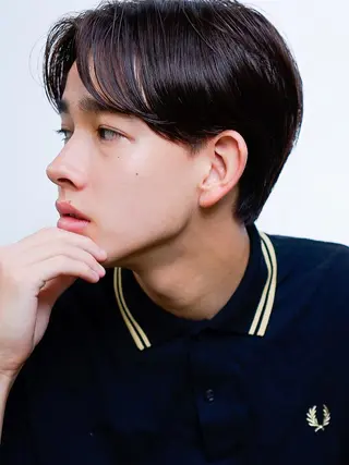 カラー ショート メンズ N° il duca 札幌のヘアスタイル