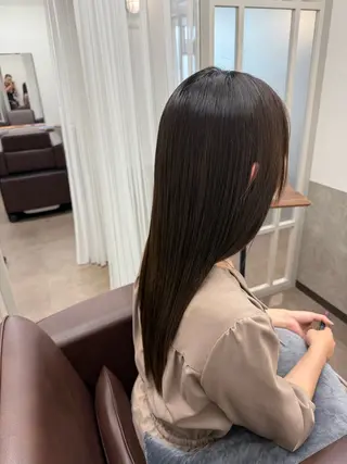 ロング 髪質改善🪽半個室 サロン新宿3丁目のヘアスタイル