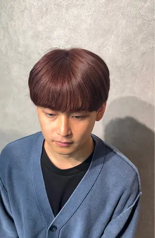 カラー メンズ 仁 🐺のヘアスタイル