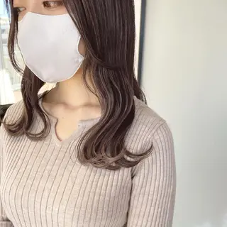 セミロング カラー salowin JIYUGAOKA所属・マンツーマン半個室 tamuraのヘアスタイル