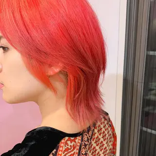 ミディアム カラー Lome'所属・✨ブリーチマスター✨ オクヤマヨウスケのヘアスタイル