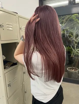 カラー シングルカラー 大募集中❣️ あいりのヘアスタイル