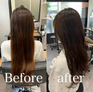 ロング 【酸性ストレート】 宮下和明のヘアスタイル