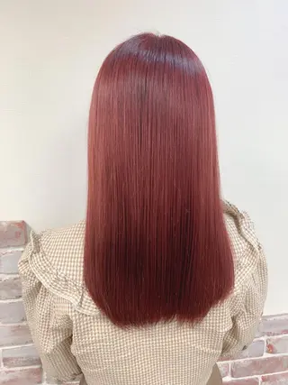 セミロング 【髪質改善特化】 新宿/縮毛矯正/セラのヘアスタイル