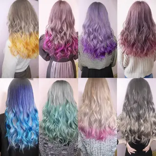 ロング カラー Chérie所属・Chérie 渋谷/カラーサロンのヘアスタイル