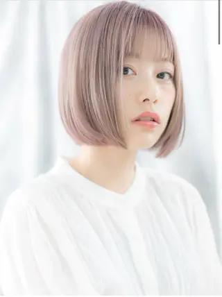 ショート カラー Dr's salon LAB　小山店所属・佐藤 天心のヘアスタイル