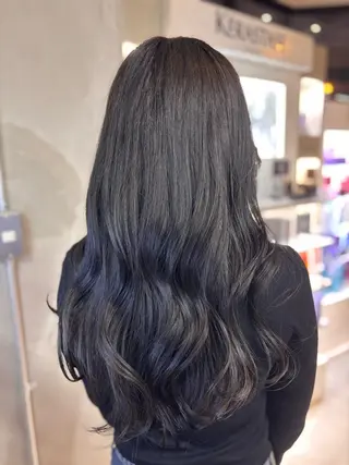 ロング カラー Ɛ>暗髪➕ピンク/ hiroki︎<3のヘアスタイル