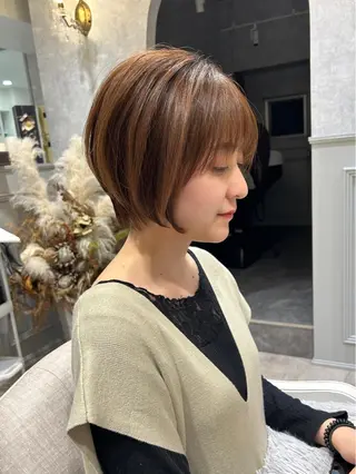 ショート SHISEI所属・小野 明日香のヘアスタイル