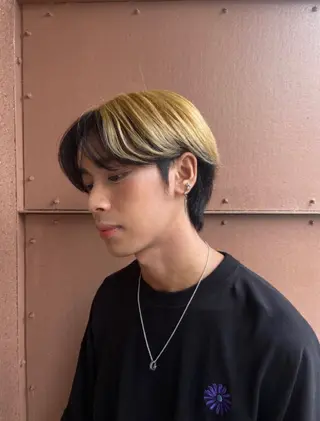 カラー 本田 聖のヘアスタイル