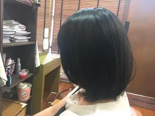 セミロング ツイスパ・波巻き 🩵片平和香奈のヘアスタイル