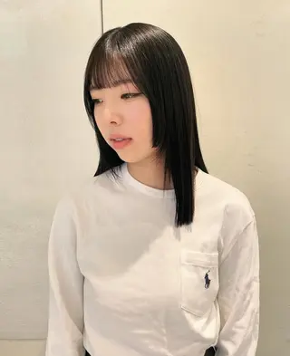 ミディアム カラー ヘアアレンジ 🌟当日予約OK🌟 西野楓加のヘアスタイル