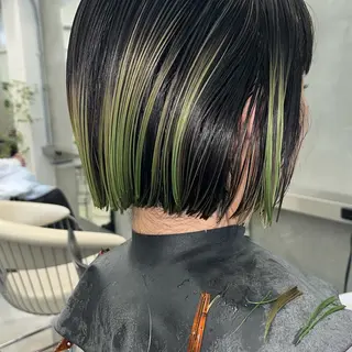 ショート カラー yuan tanakaのヘアスタイル