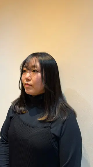 ミディアム 透明感カラー/ MIOのヘアスタイル