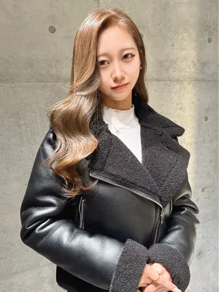 セミロング 《髪質改善✖️オリー ブ🧸》小嶋拓也のヘアスタイル