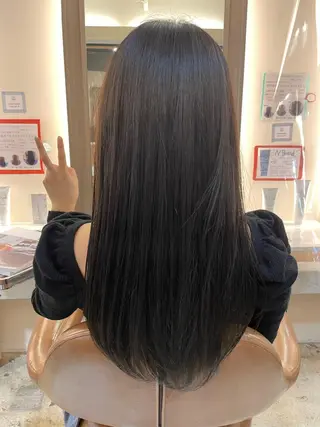 ロング LIFE所属・荒井 りくのヘアスタイル