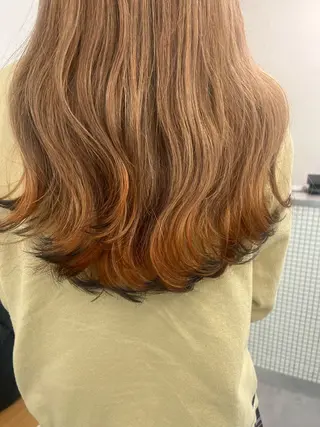 ロング カラー 大林 エリコのヘアスタイル